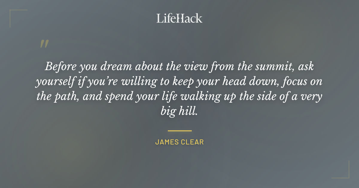 Quote by James Clear