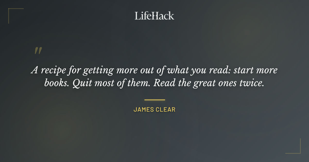 Quote by James Clear