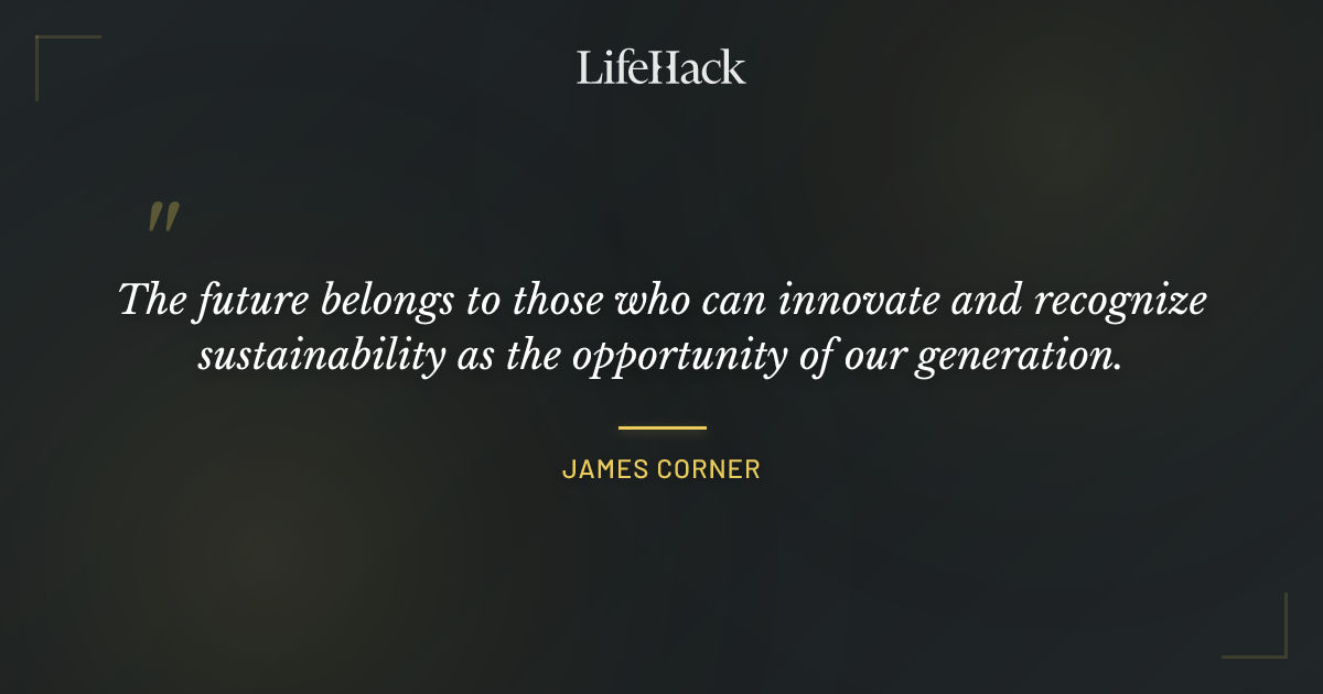 Quote by James Corner