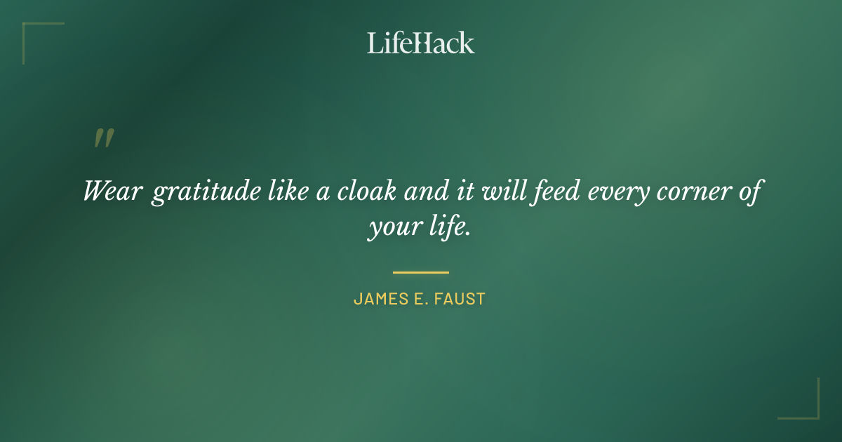 Quote by James E. Faust