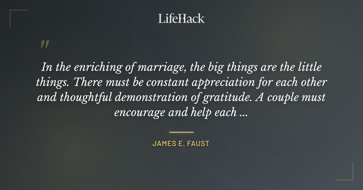 Quote by James E. Faust