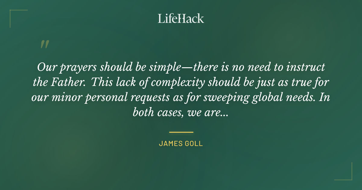 Quote by James Goll
