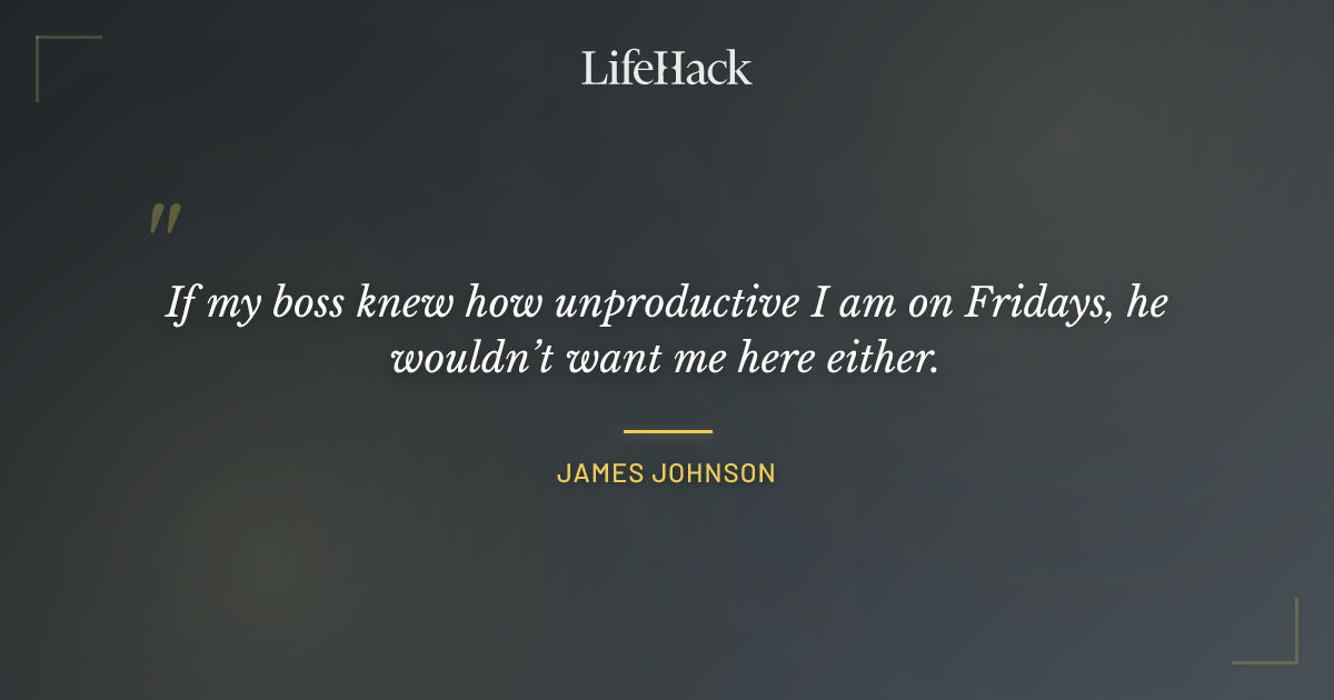 Quote by James Johnson