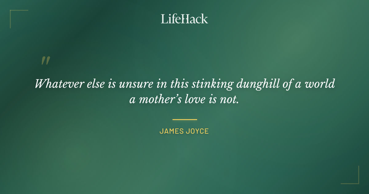 Quote by James Joyce