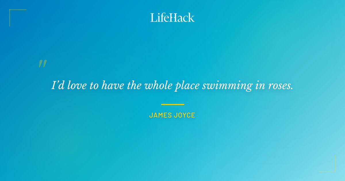 Quote by James Joyce