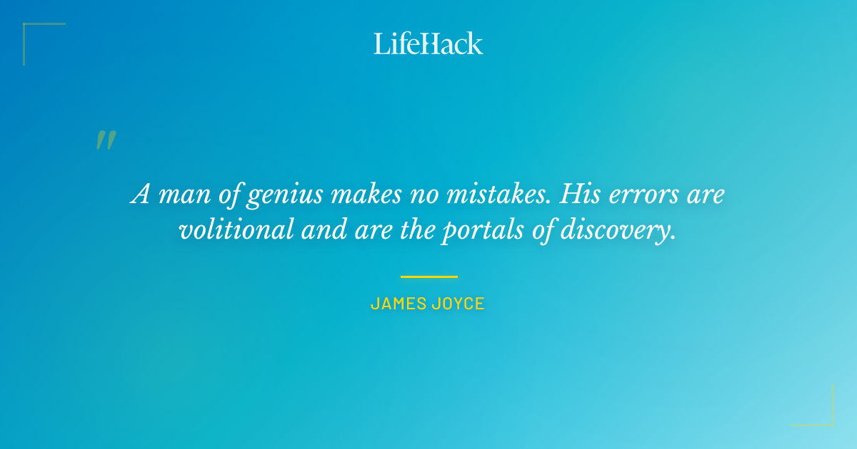 Quote by James Joyce