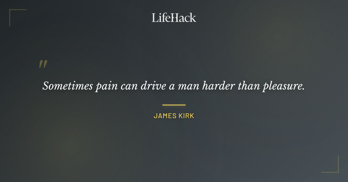 Quote by James Kirk