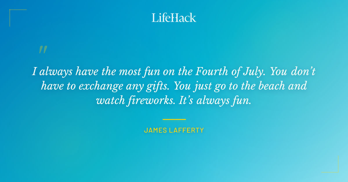 Quote by James Lafferty