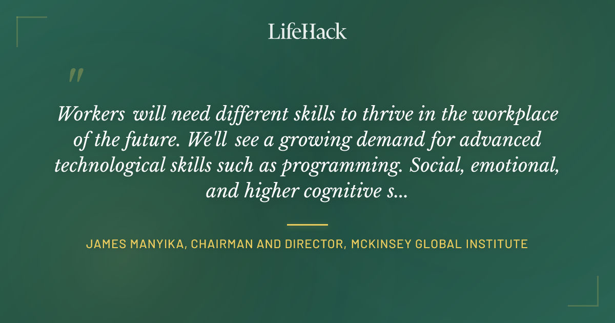 Quote by James Manyika, Chairman and Director, McKinsey Global Institute