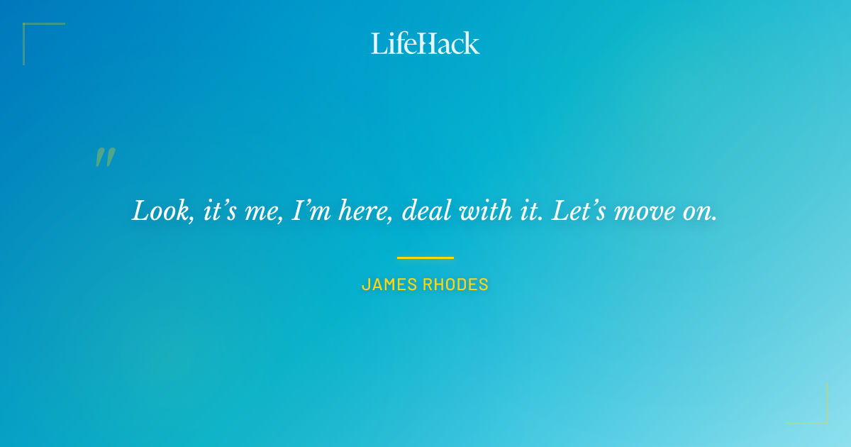 Quote by James Rhodes