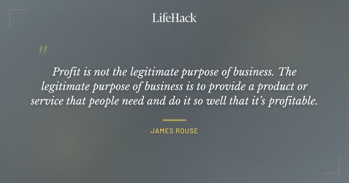 Quote by James Rouse