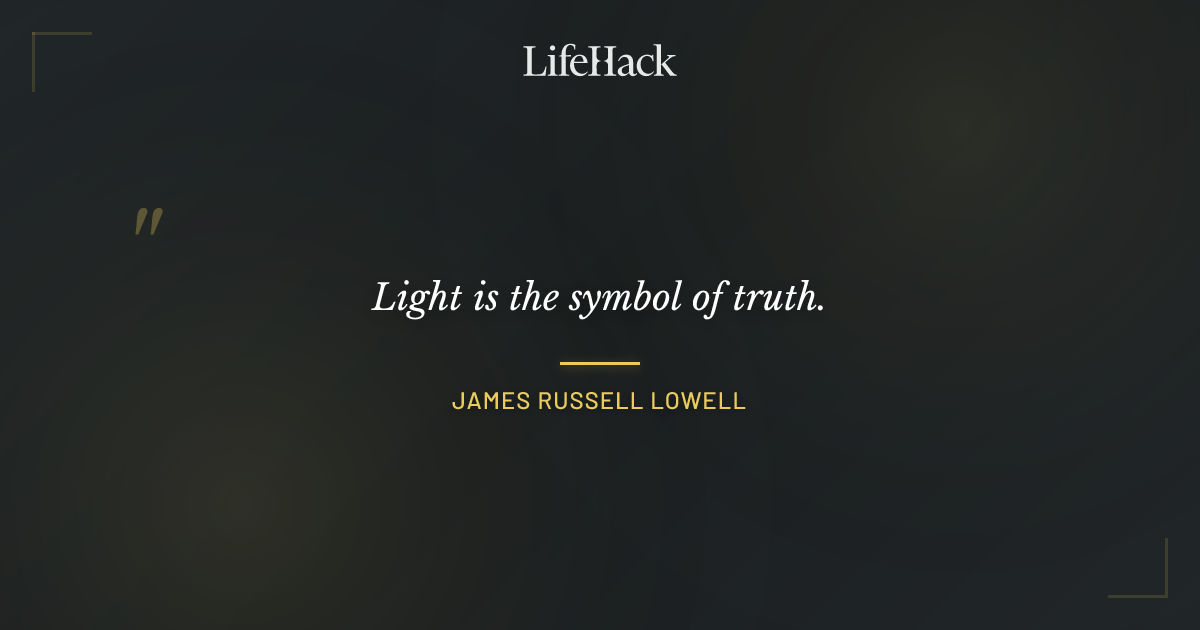 Quote by James Russell Lowell