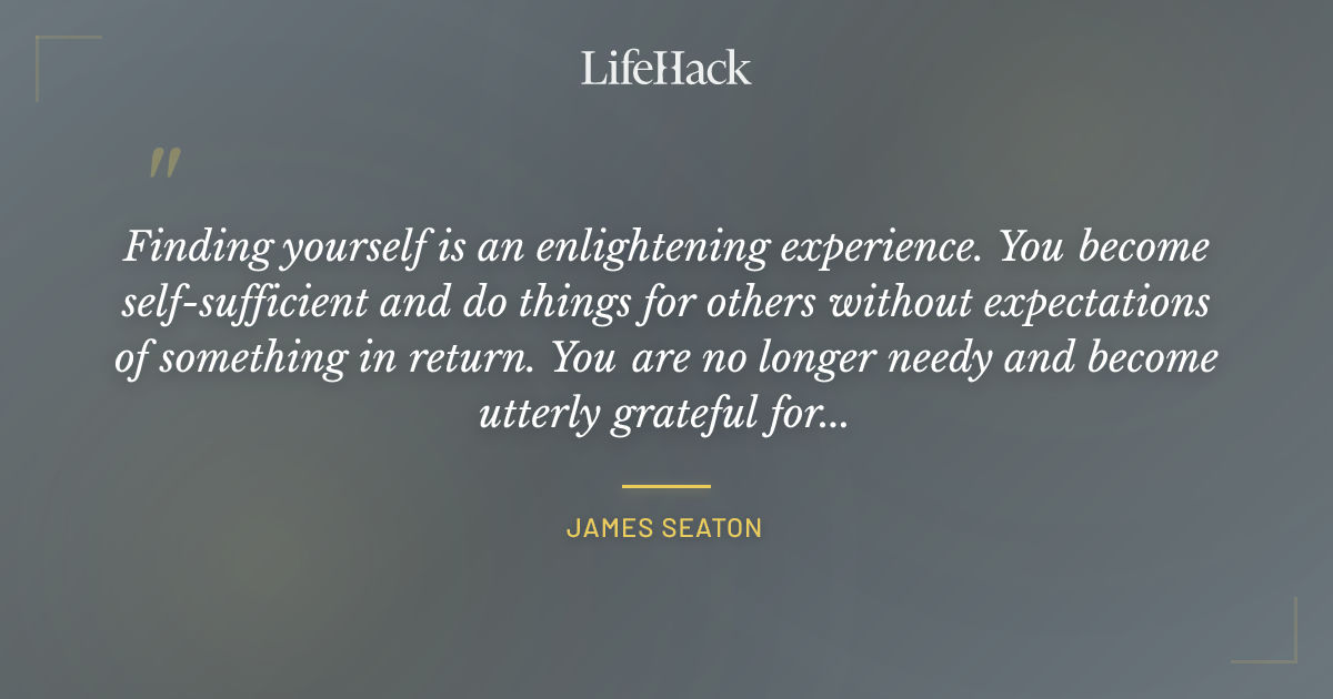 Quote by James Seaton