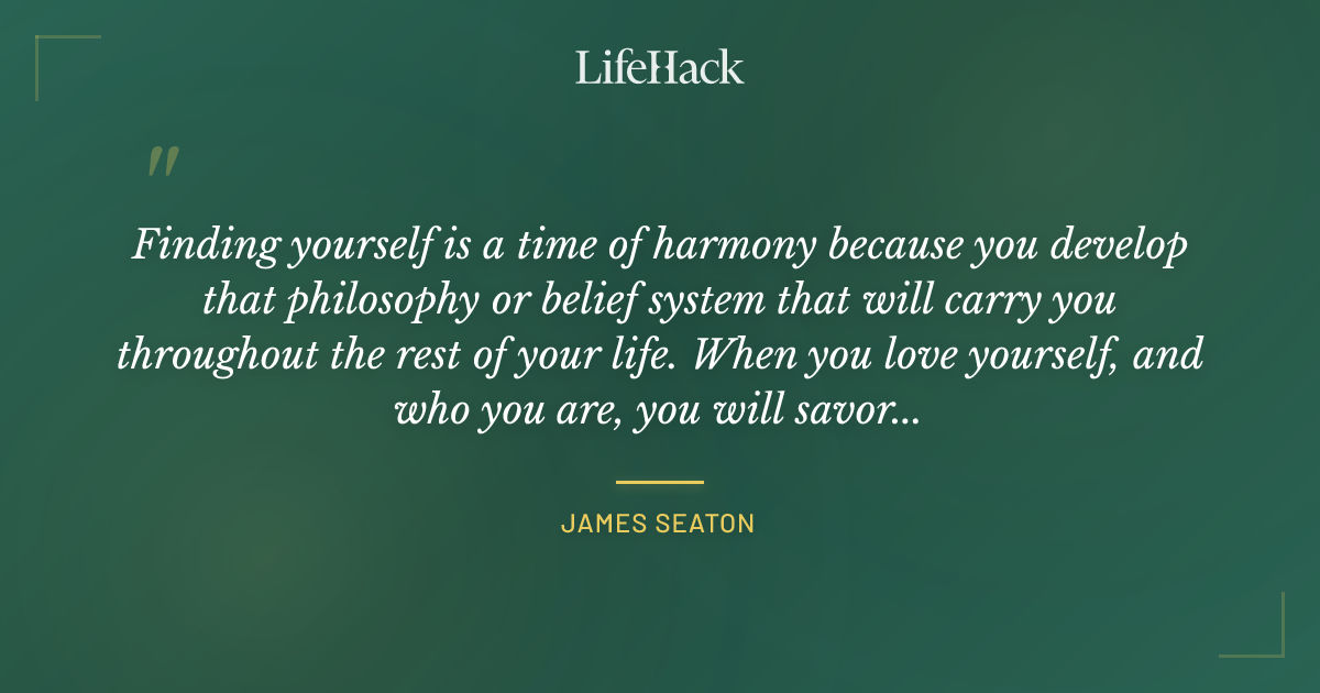 Quote by James Seaton