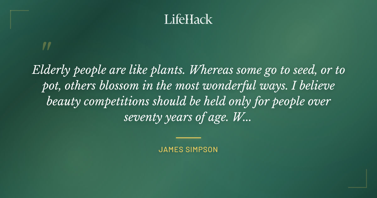 Quote by James Simpson
