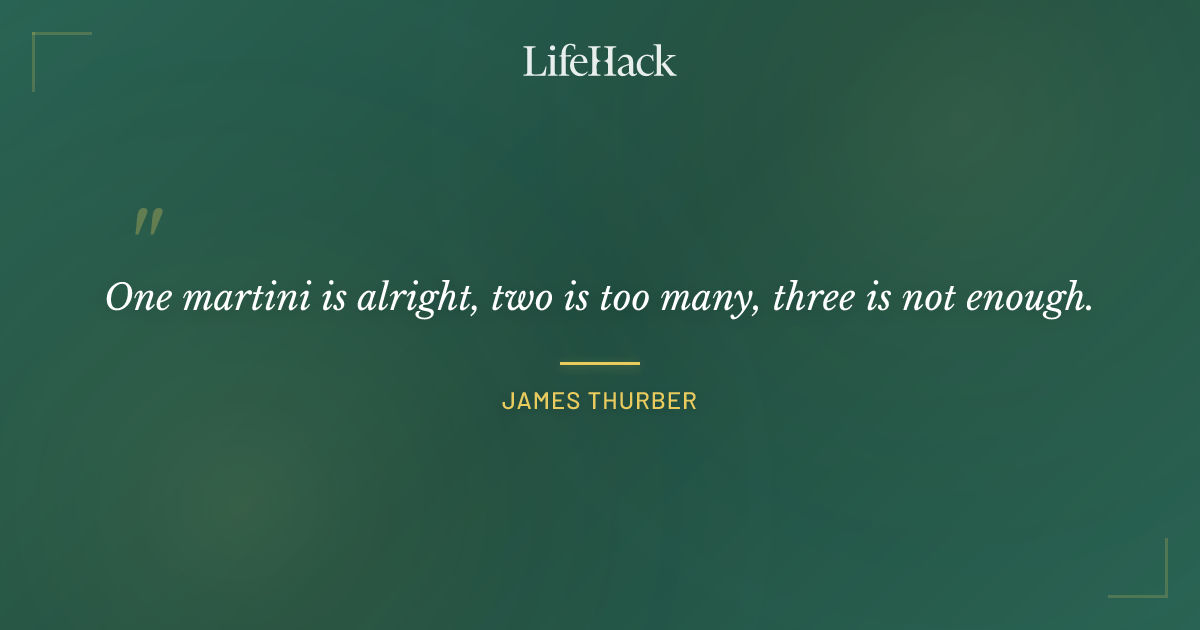 Quote by James Thurber