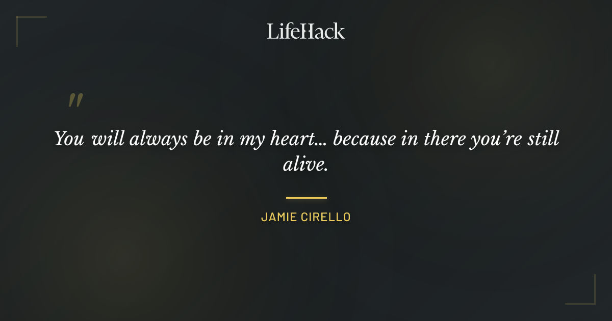 Quote by Jamie Cirello