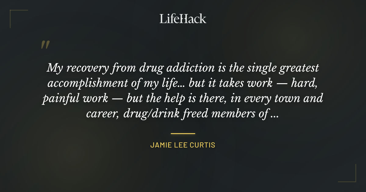 Quote by Jamie Lee Curtis