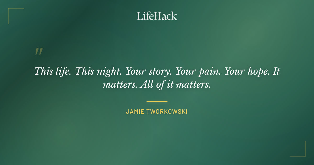 Quote by Jamie Tworkowski