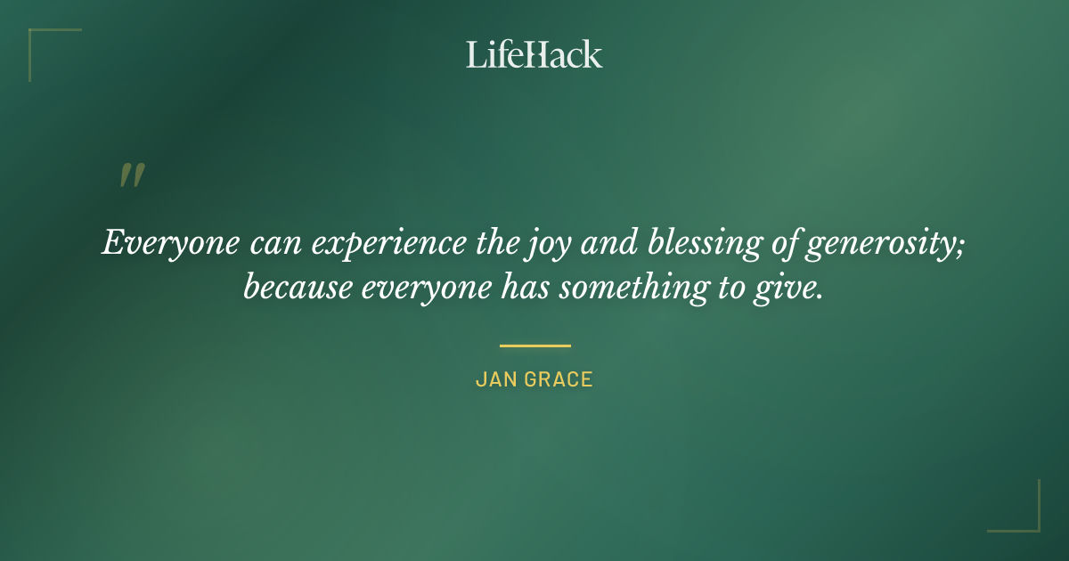 Quote by Jan Grace