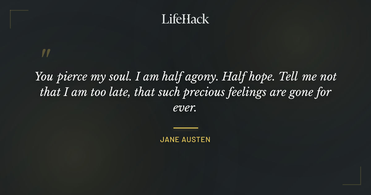 Quote by Jane Austen