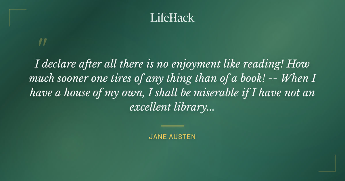 Quote by Jane Austen