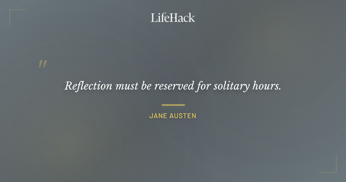 Quote by Jane Austen