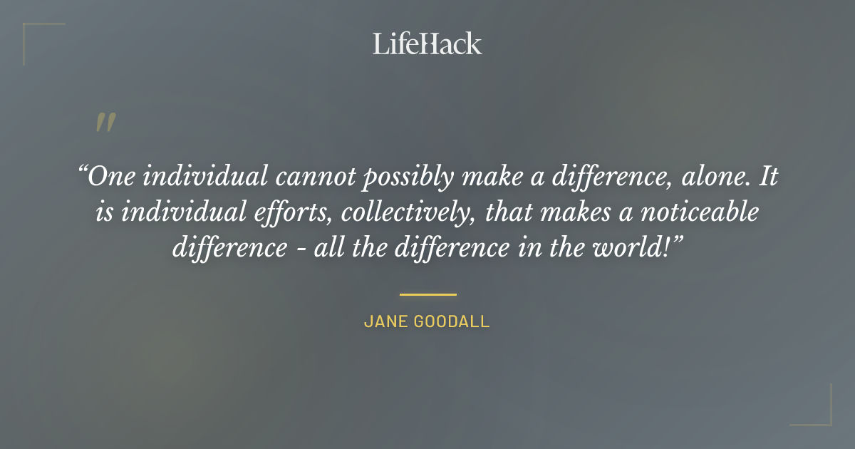 Quote by Jane Goodall