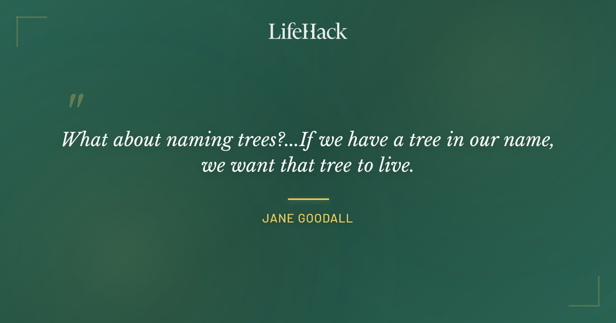 Quote by Jane Goodall