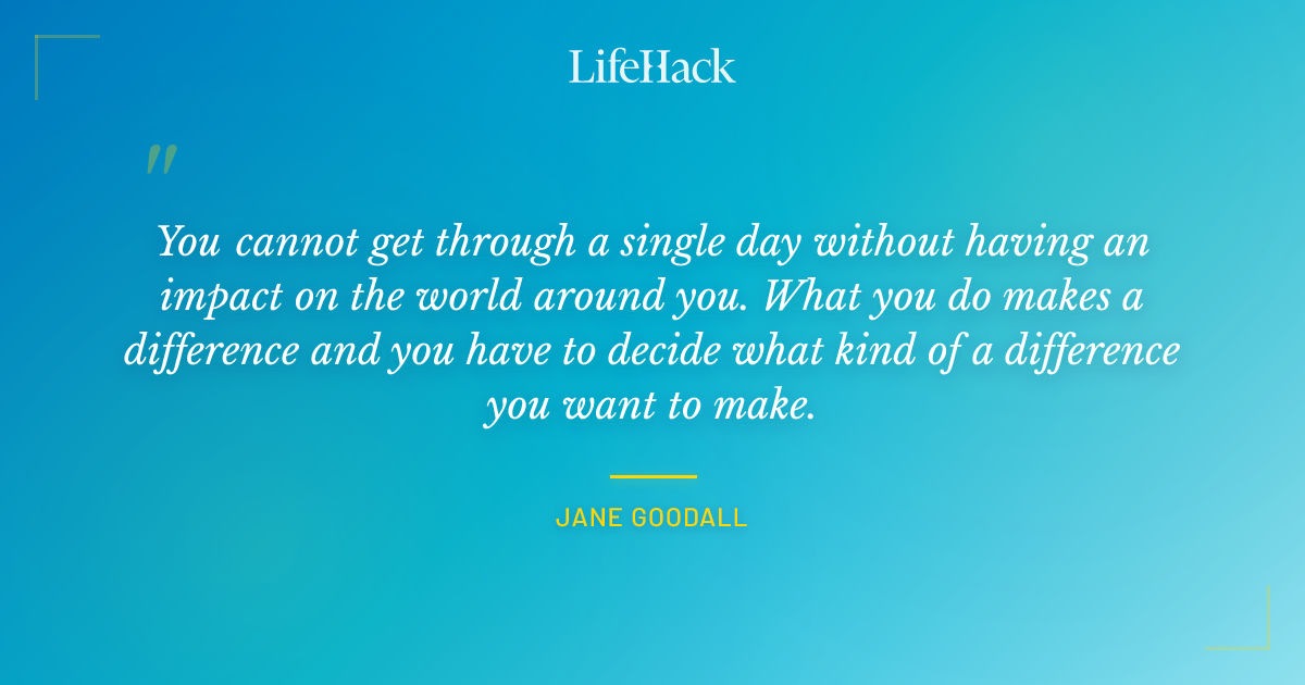 Quote by Jane Goodall