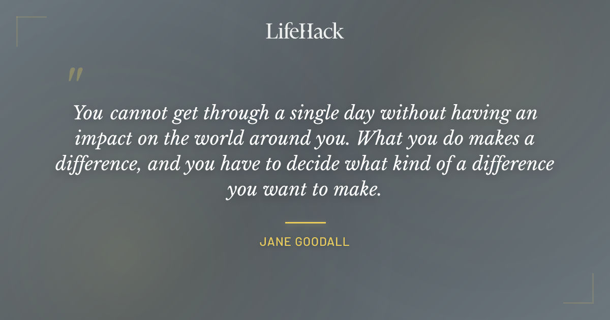 Quote by Jane Goodall