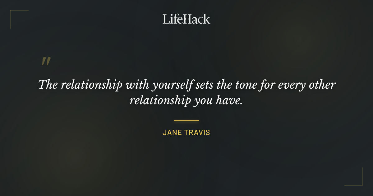 Quote by Jane Travis
