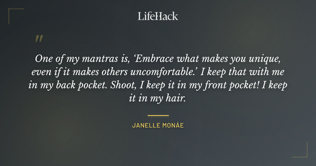 Quote by Janelle Monáe