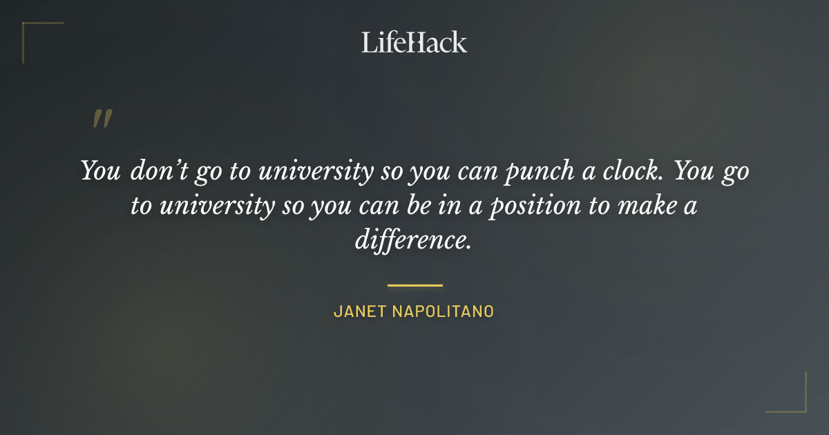 Quote by Janet Napolitano