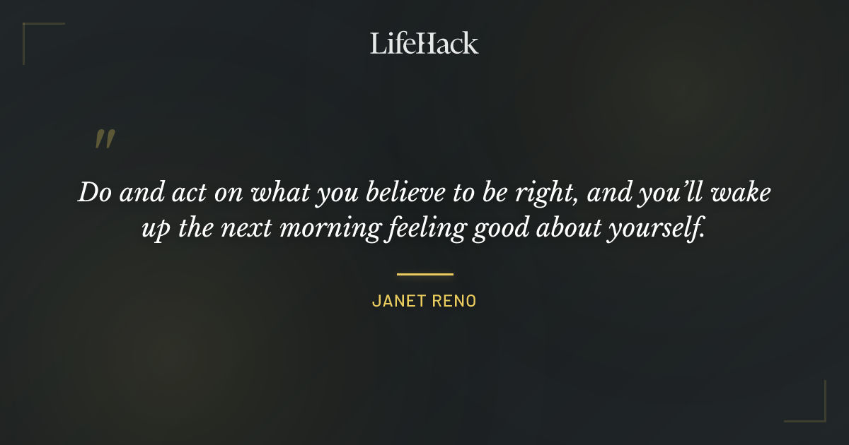 Quote by Janet Reno