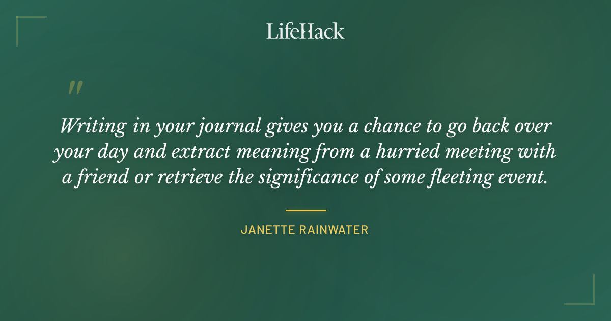 Quote by Janette Rainwater