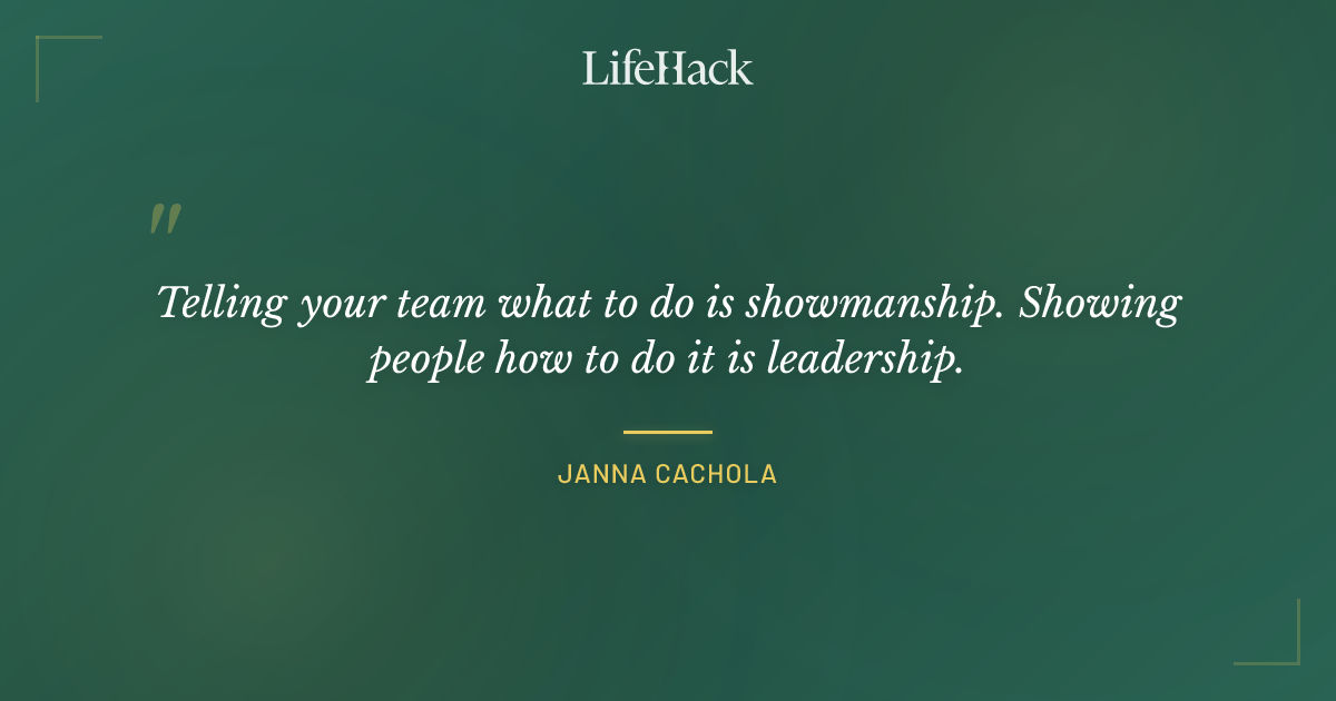 Quote by Janna Cachola