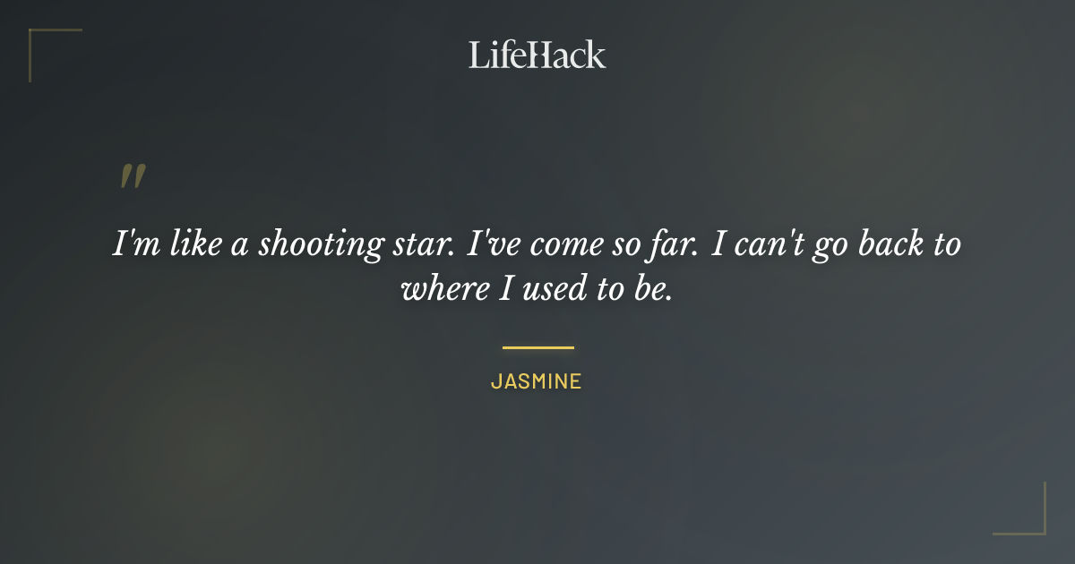 Quote by Jasmine