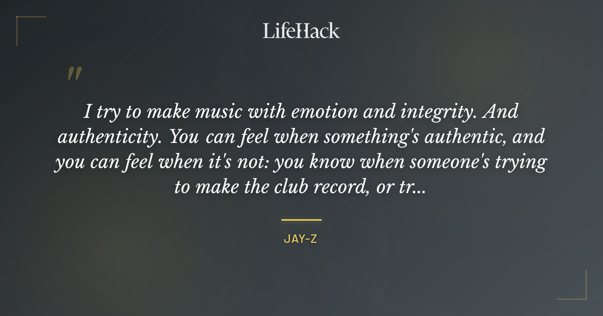 Quote by Jay-Z