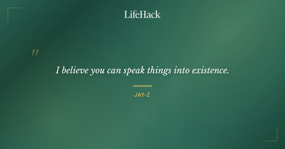 Quote by Jay-Z