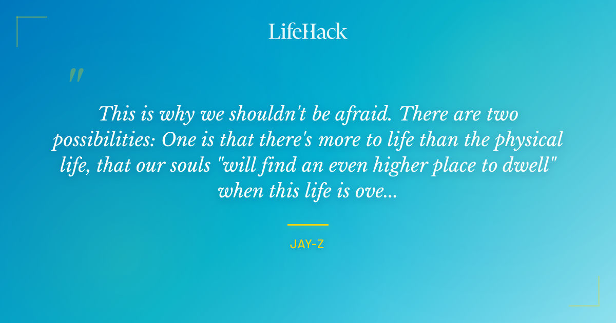 Quote by Jay-Z