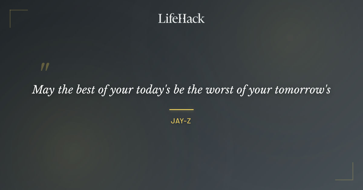 Quote by Jay-Z