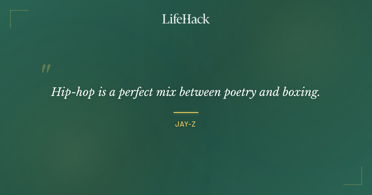 Quote by Jay-Z