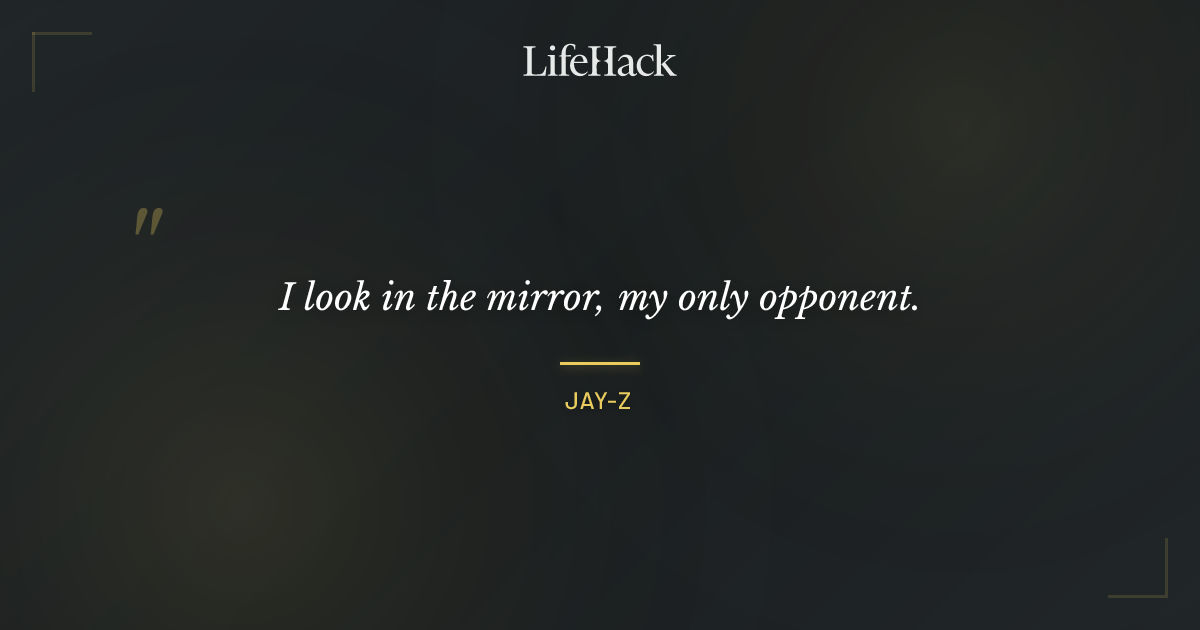 Quote by Jay-Z