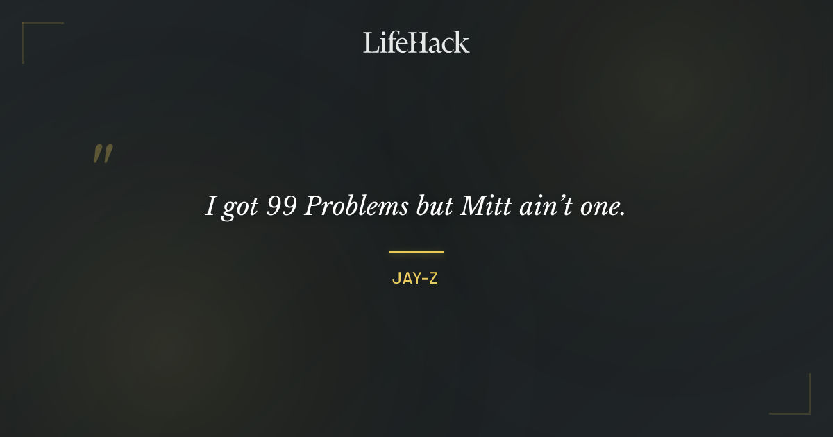 Quote by Jay-Z