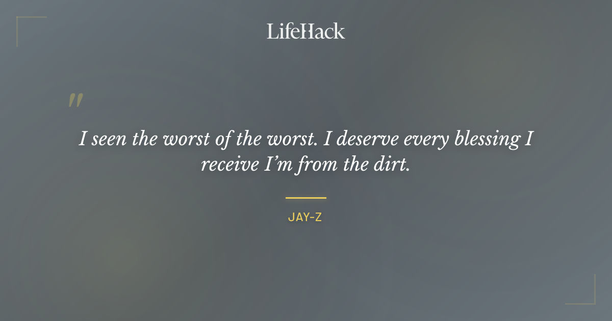 Quote by Jay-Z