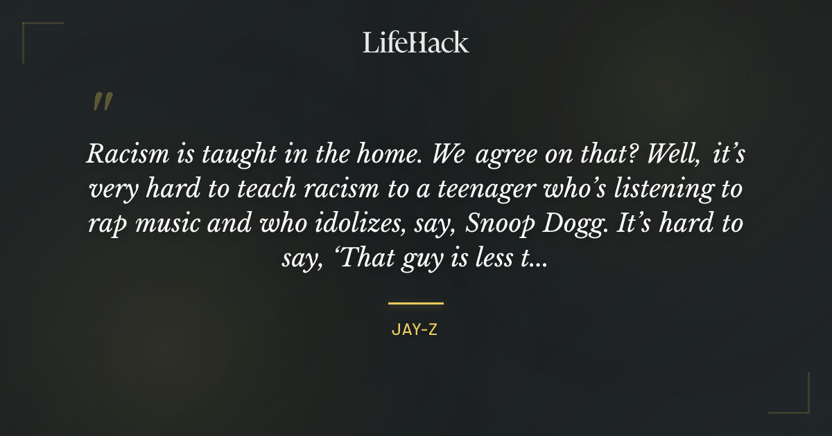 Quote by Jay-Z