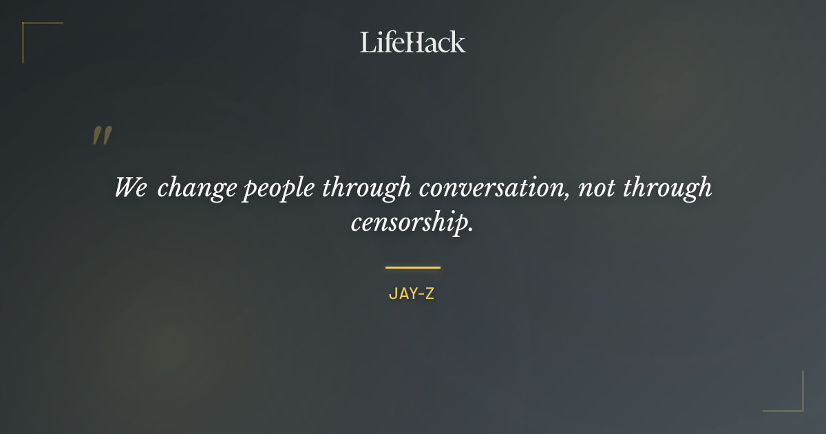 Quote by Jay-Z