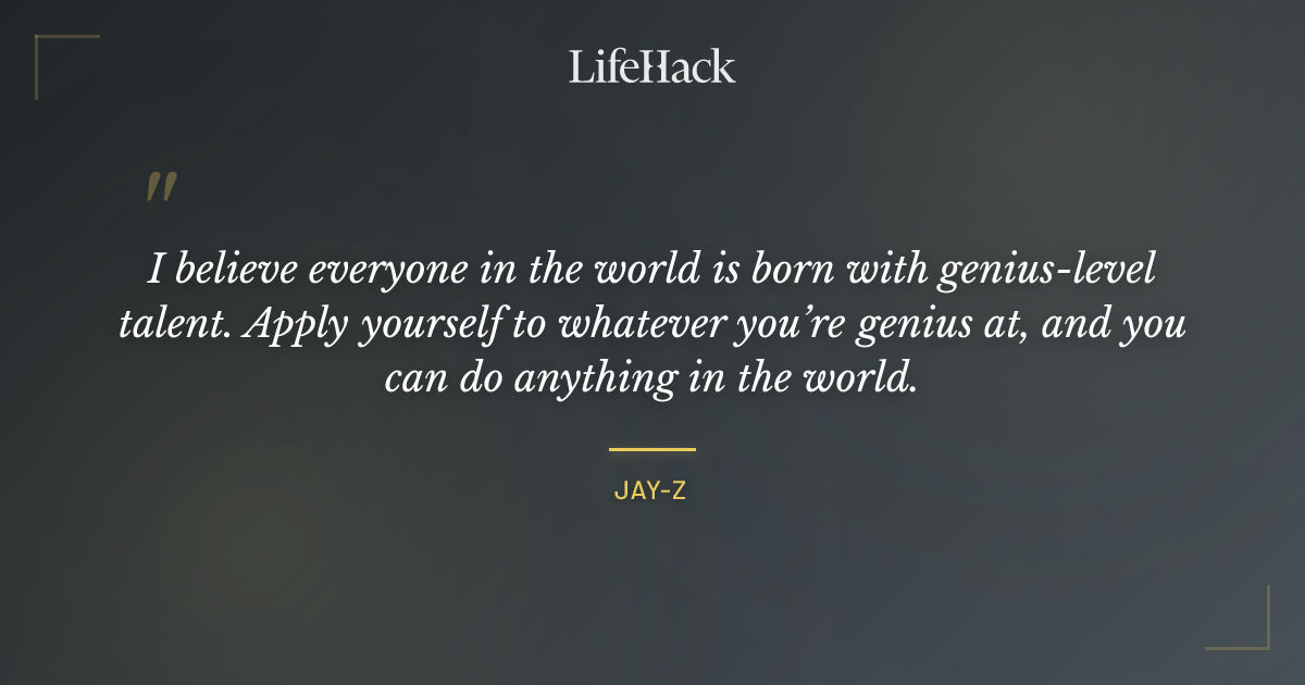 Quote by Jay-Z