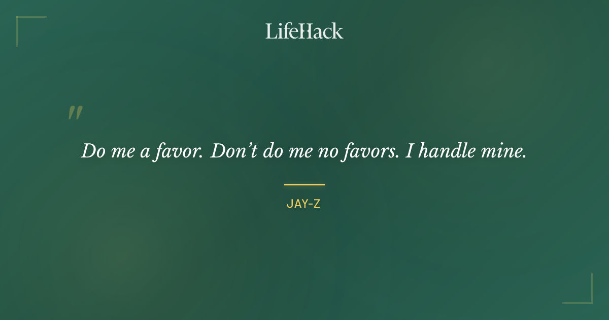 Quote by Jay-Z